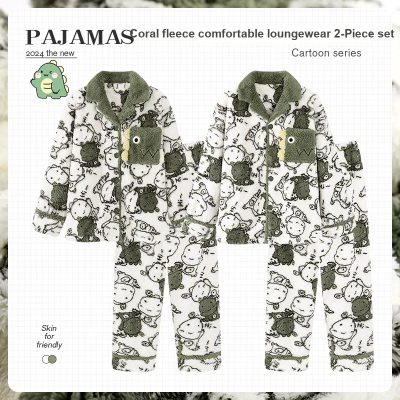O'MESIK Pajama Set Unisex Image Color-3
