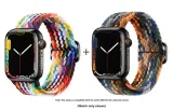 Apple Woven Strap-Rainbow * Camouflage