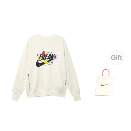 Nike Sweatshirts Men Off White Sweatshirts+Gift Bag