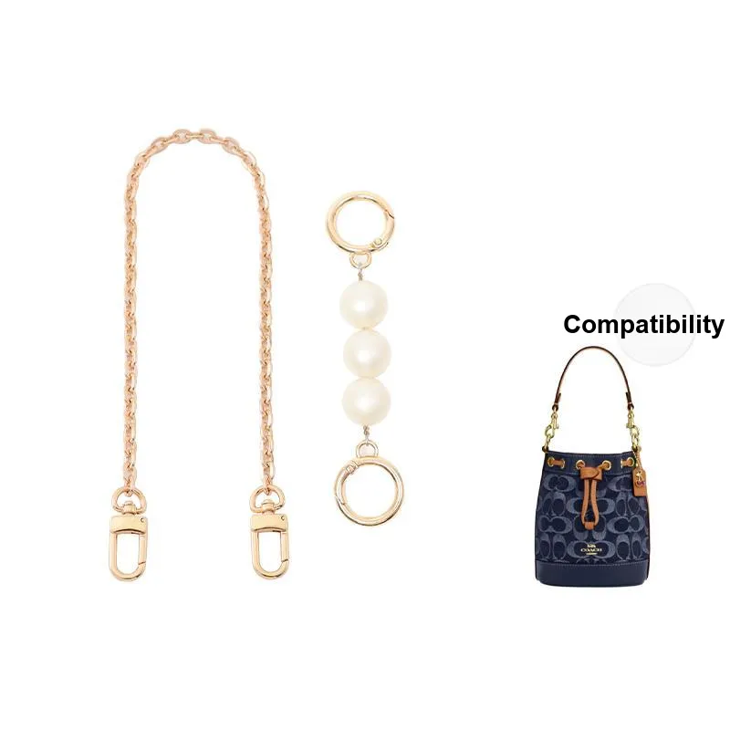 Gloya Metal Bag Accessory Women's Gold Tone/Silver-16