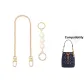 [Gold-Tone]Decorative Chain+Pearl Extender Chain