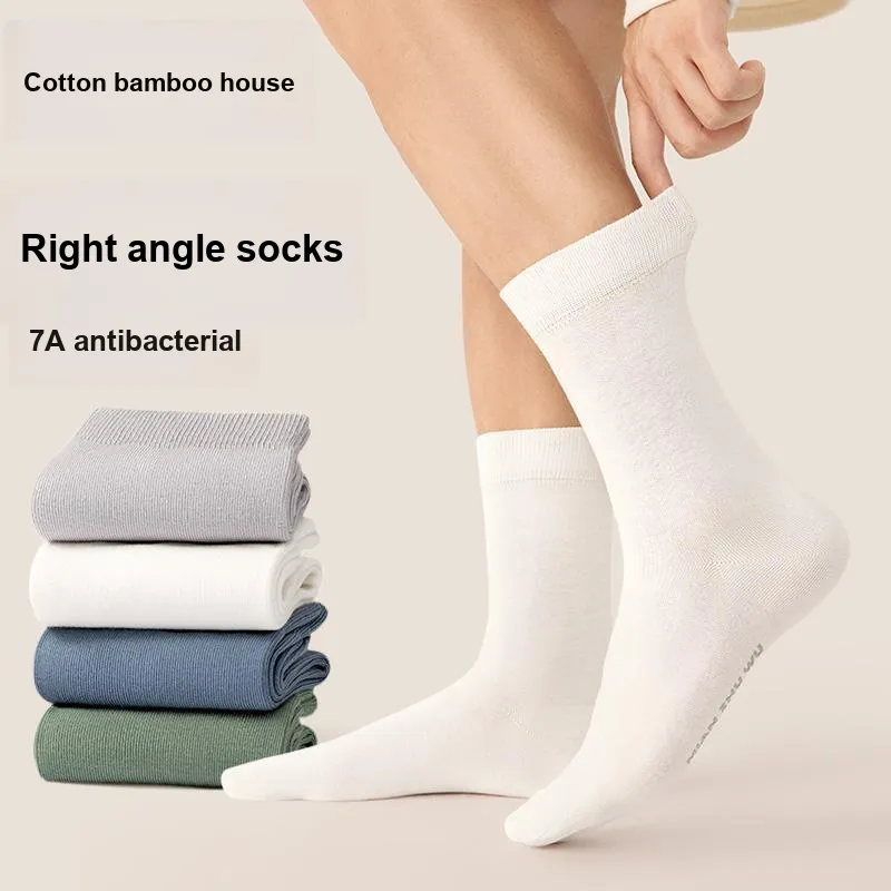B&C.Room 2023 Fall Crew Socks Men's 5 Pack-1