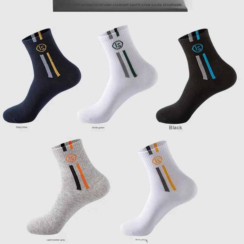 Lanza Mid Calf Socks Men's 5 Pack-2