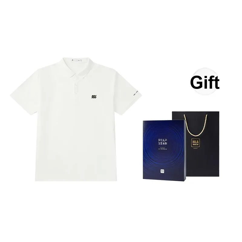 HLA Short Sleeved Polo Shirt Men's-1
