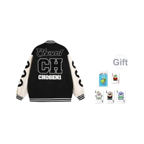 CHOSEN1 CH Маленький цветок Бейсбольная куртка Унисекс