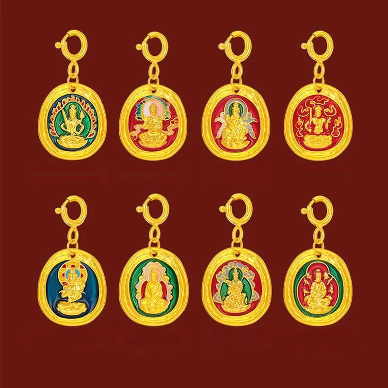 Diamond International 18K Gold Pendants Unisex-1