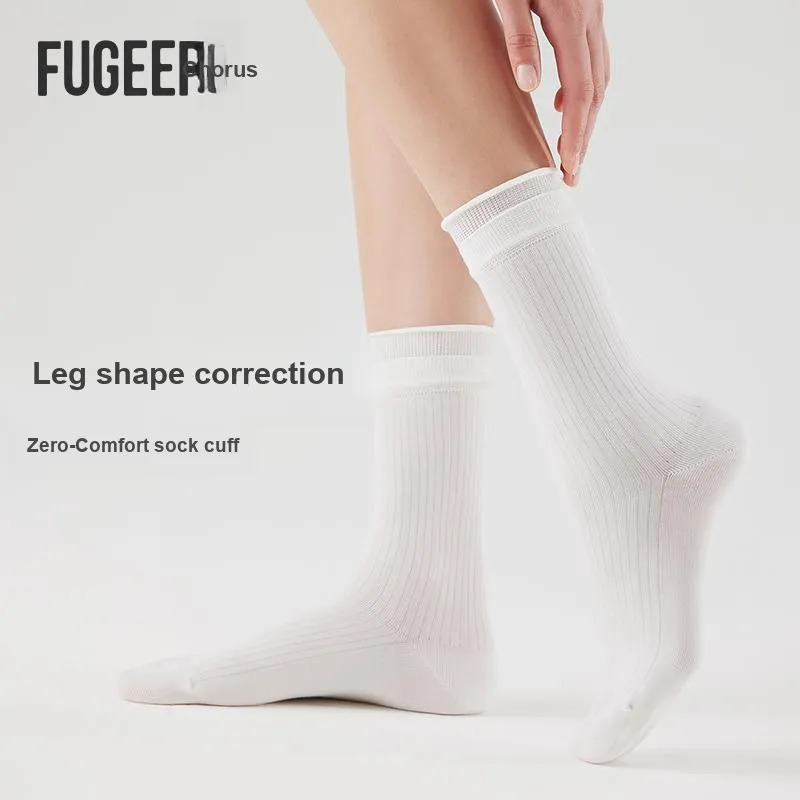 FUGEER Mid Calf Socks Women's Gift Box Combination-1