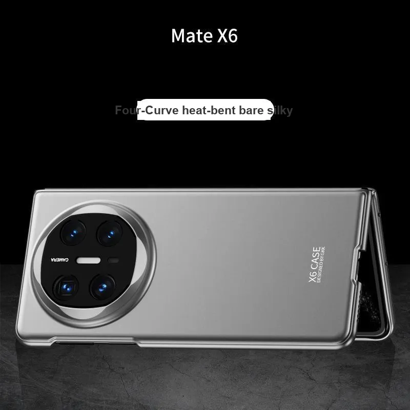 Mivana Leather Material Gentleman Business Style Phone Cases Compatible With Huawei Mate X6-3