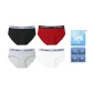 White+Light Heather Gray+Red+Black (Box 4 Pack)
