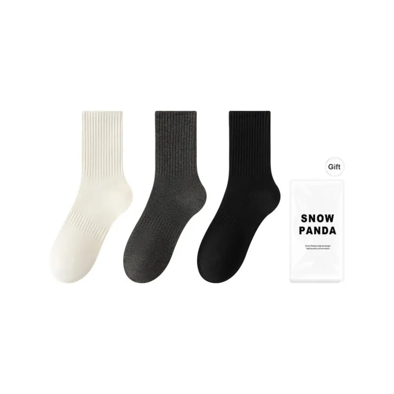 XXLLG Mid Calf Socks Men's Shopping Bag 3 Pack-0