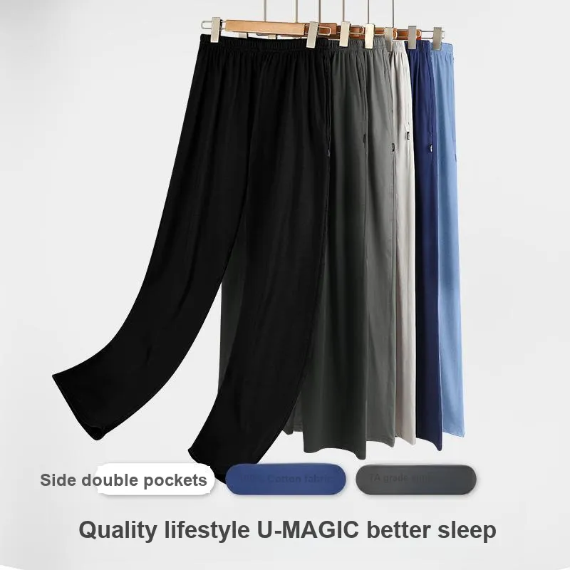 FENTENGCARE Men Pajama Pants-1