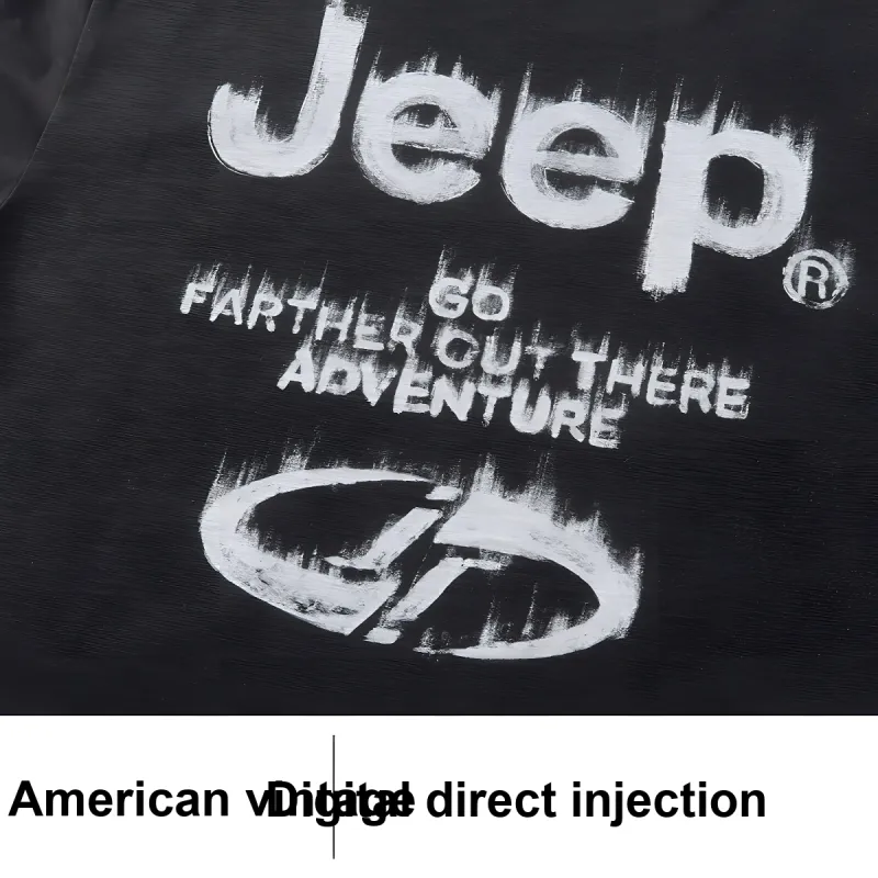 Jeep Pasture Horse Lifestyle T Shirt Unisex Black-3