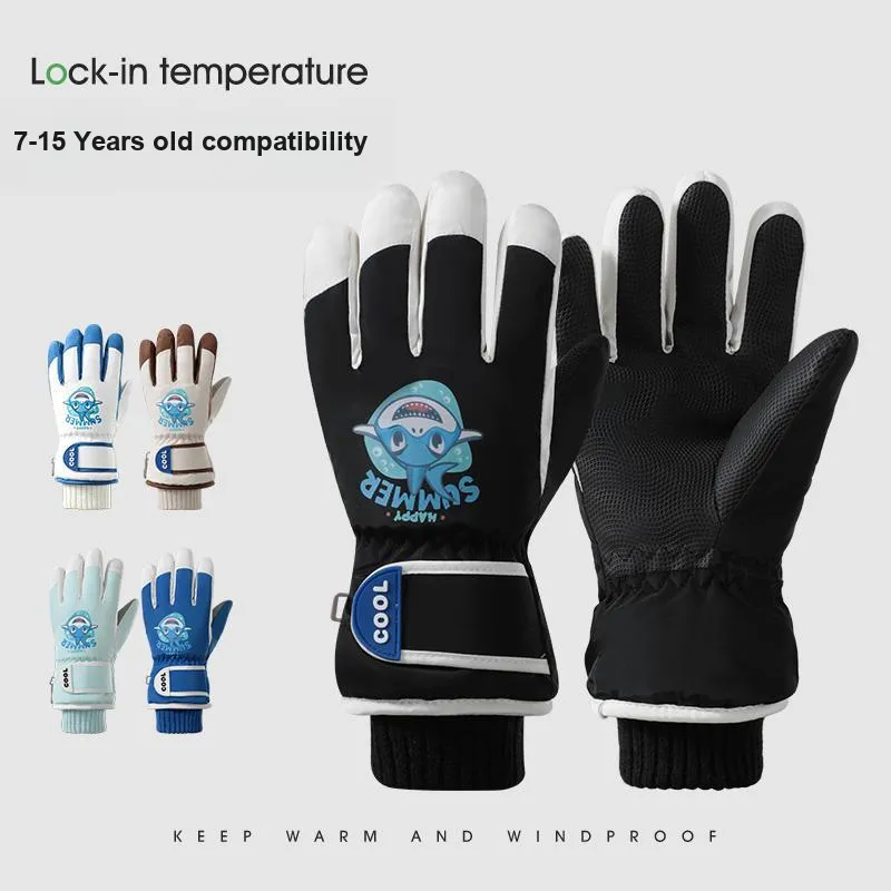 NANJIREN Slip Resistant Durable Sports Gloves Kids'-1