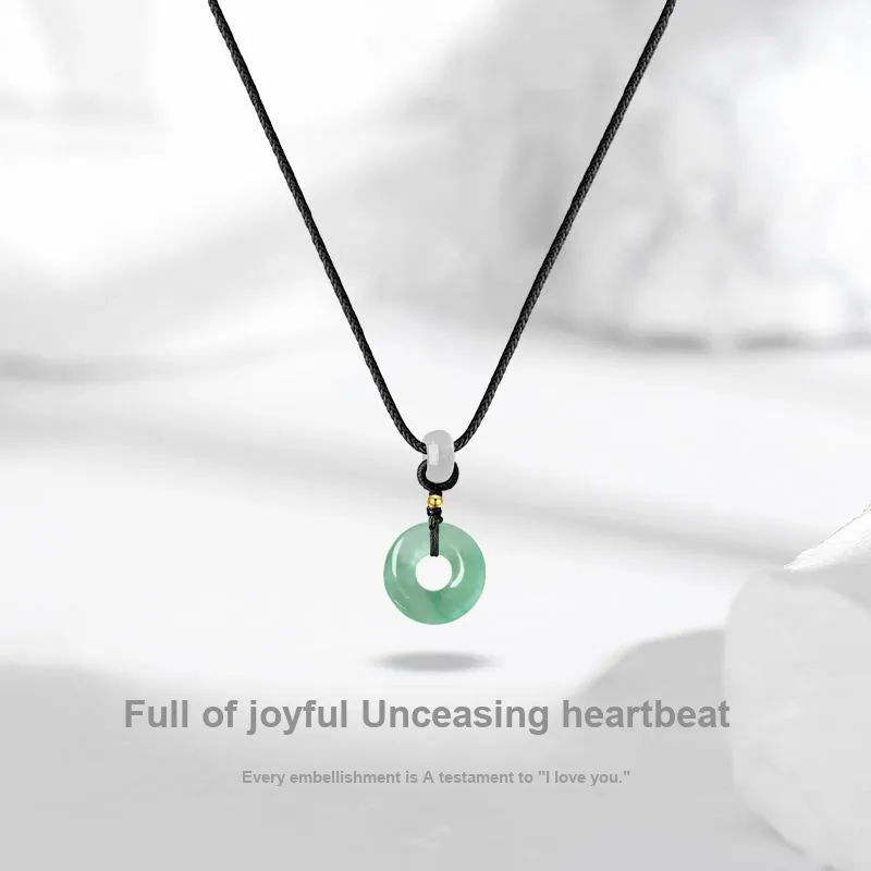 JUICY GRAPE African Emerald Necklaces Unisex-1