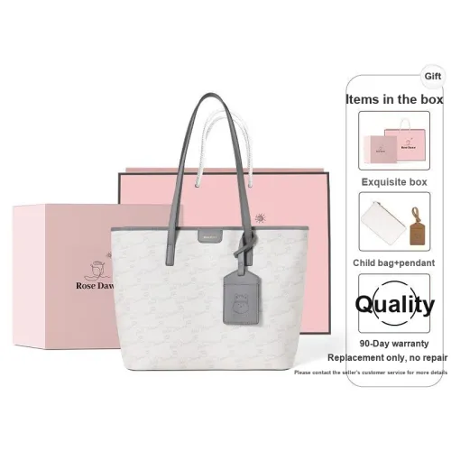 ROSEDAWN PVC Lucky Puppy West Highland White Terrier Tote Bag Shoulder Bag Regular Women's Multicolor