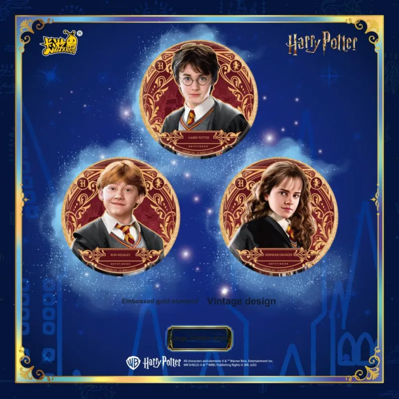 KAYOU Harry Potter, Albus Dumbledore, Ron Weasley, Hermione Granger Magic Timeless Collection Badges-1