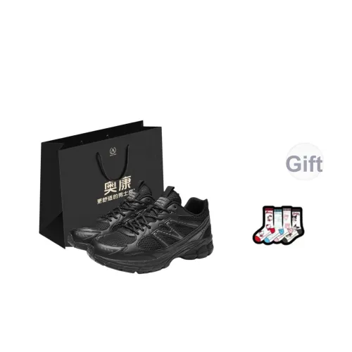 AOKANG Амортизация Высота Увеличение Низкий Топ Толстая Подошва Мужская Сумка для покупок