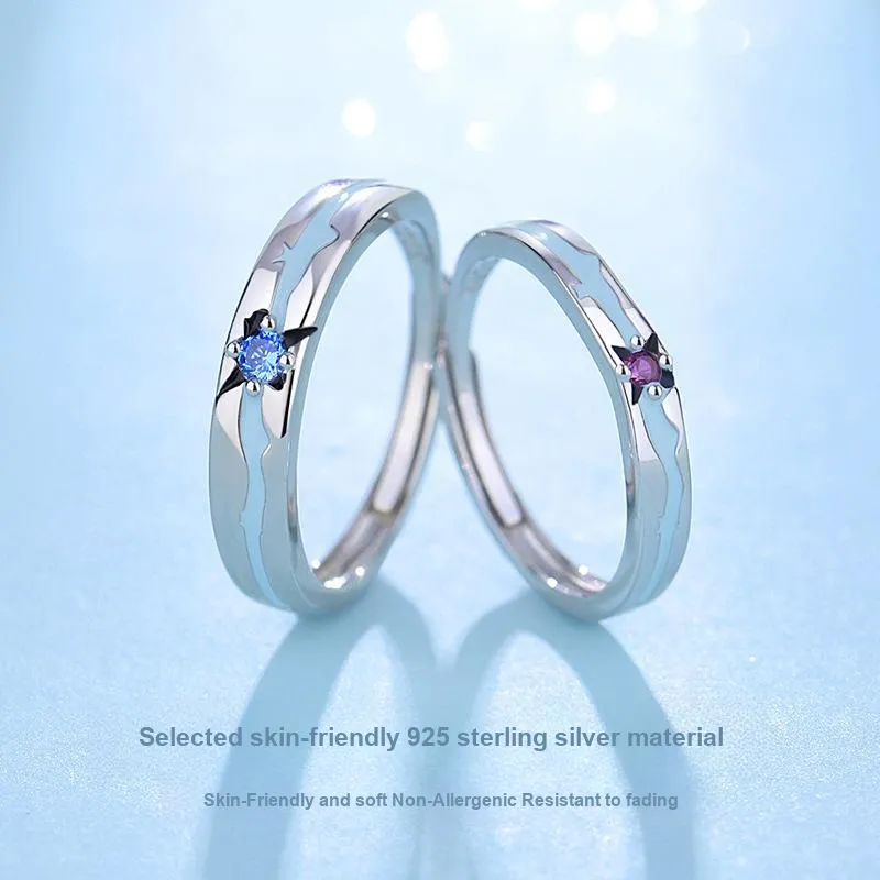Eclater 925 Sterling Silver Rings Unisex-3