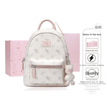 NUCELLE PVC Backpack, One Shoulder Crossbody, Small Backpack Mini Women's Multicolor