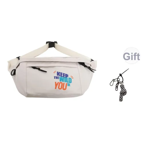 KAMLUI Нейлон Бананка Унисекс Белый Черный