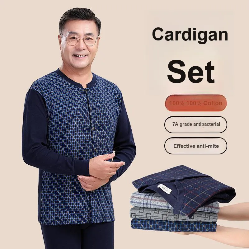 Cotton Gene Men Thermal Sets-2