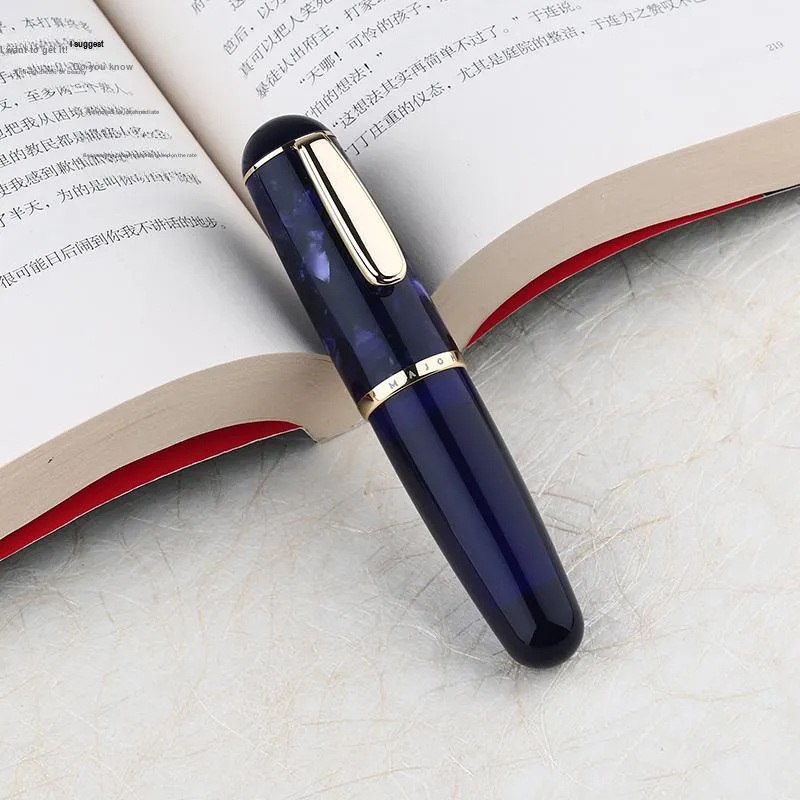 MOONMAN Q1 Cropped Designer Pocket Pen Refillable Large Capacity Bright Tip Adorable Style Pens-8