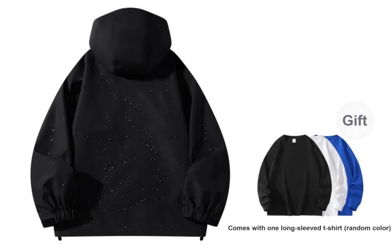 CSKS Waterproof And Windproof Windbreaker Jacket Unisex-19