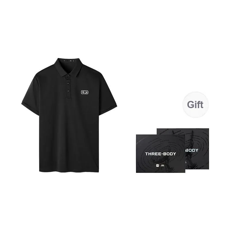 HLA x SANTI,LIANMINGKUAN Polo Shirt Men's-0