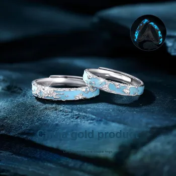 ZSY Silver 925 Rings Unisex Box