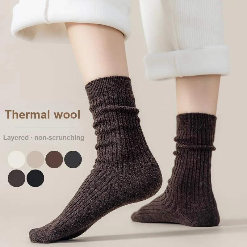 MIIOW Knee High Socks Women's 3 Pack-7