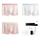 3-Pack[Apricot Yellow+White+Light Pink]