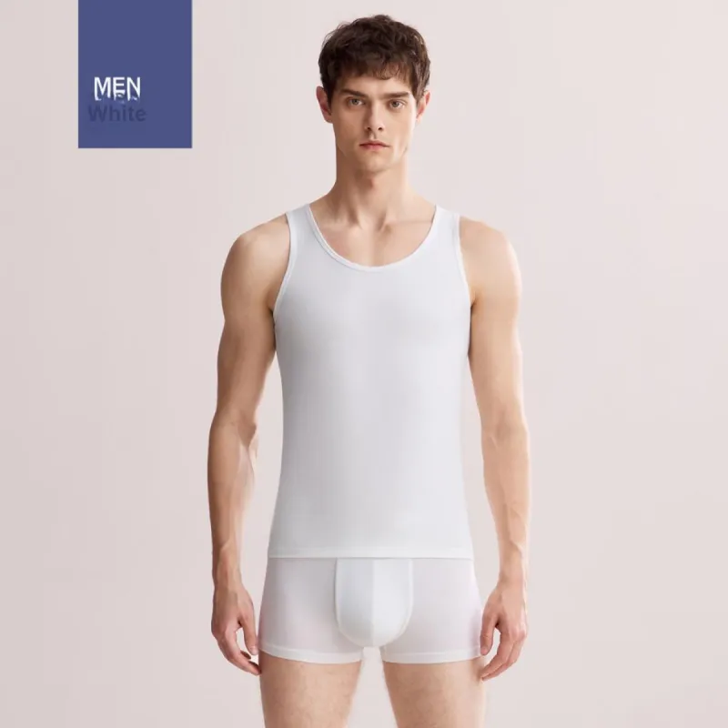 Red Bean Tank Top Men's Shopping Bag-1