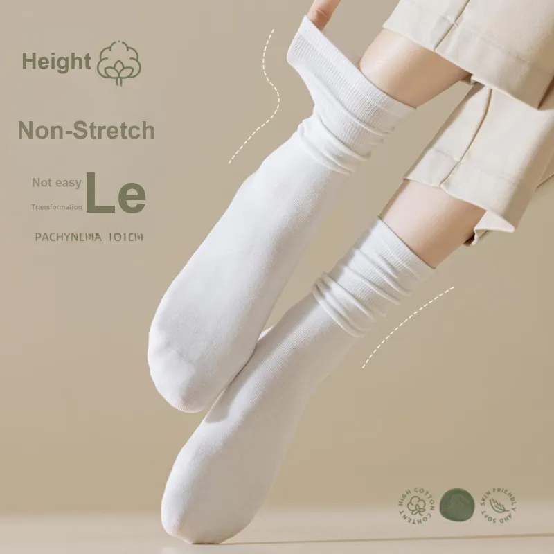 XXLLG Mid Calf Socks Women's 4 Pack-2