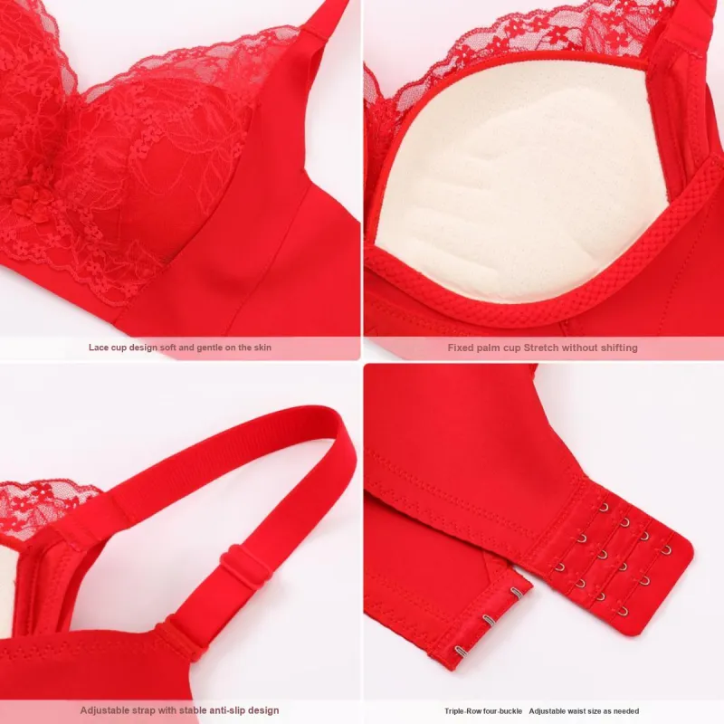 ALDOLA Underwear Set Women's Red-6