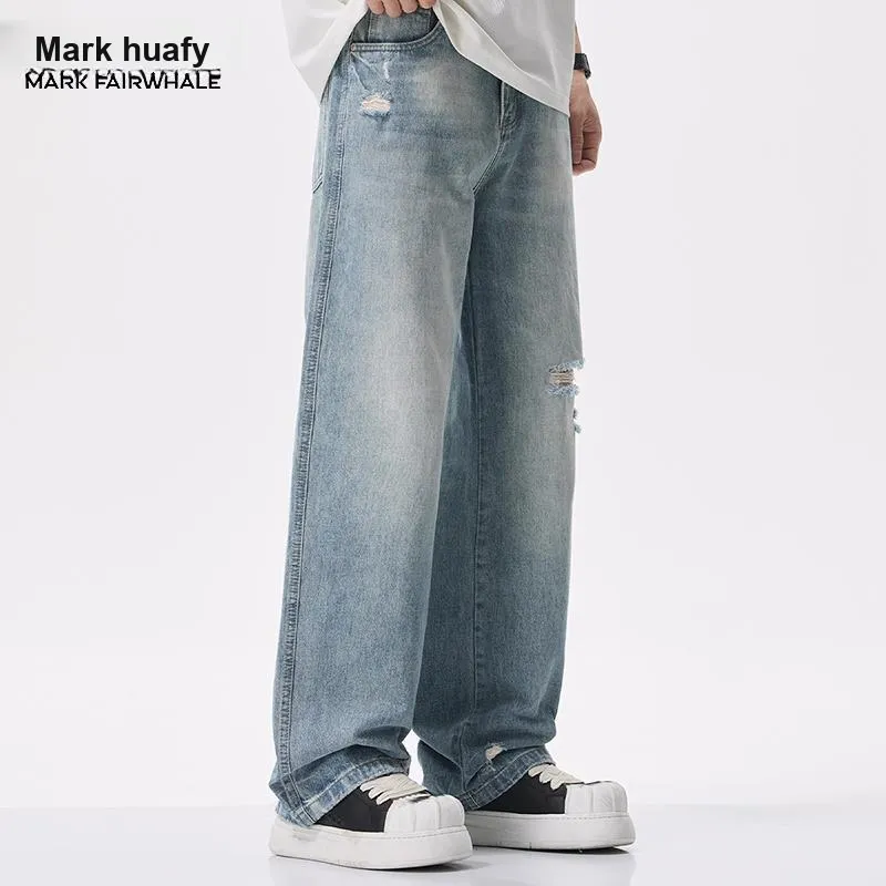 FAIRWHALE Jeans Unisex Sky Blue Color-1