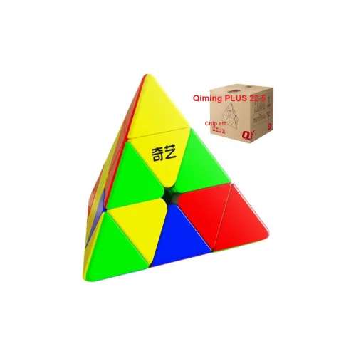 Qiyi Pyramid Большой размер Экстра-большой 27,5 см Треугольник Pyramid Гладкий Teaching Нерегулярная форма Пазл Игрушки