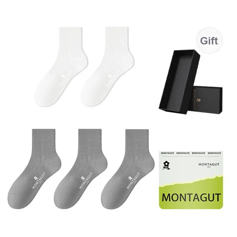 Montagut Mid Calf Socks Men's 5 Pack-36
