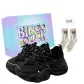 Black+Exclusive Shoe Box+Gift Socks
