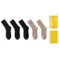 [5 Pack]3 Special Black+2 Floral Camel