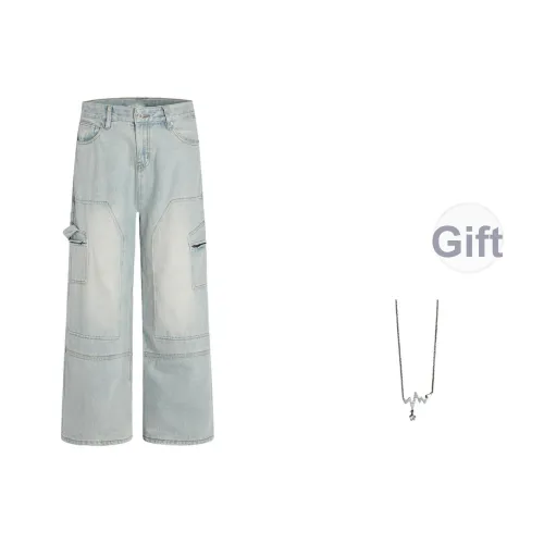 SMVP Небесный Дождь (С ожерельем) Унисекс Джинсы