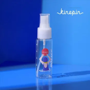 KINEPIN Plastic Small Portable Cleaning Dispenser Spray Bottle