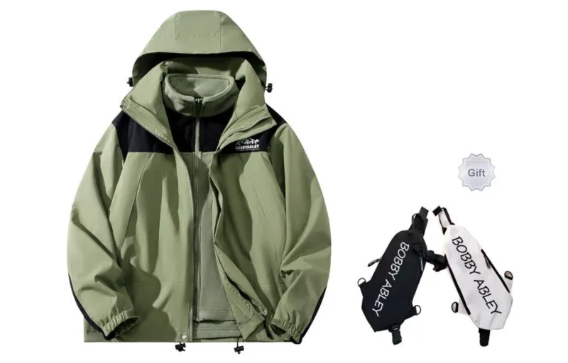 BOBBY ABLEY Waterproof And Windproof Jackets Coats Unisex-22