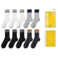 [10 Pack]3 White+3 Black+2 Light Gray+2 Dark Gray
