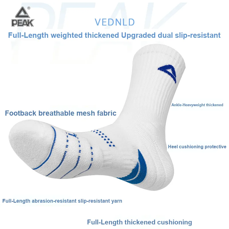 PEAK Basketball Socks Unisex Combo Set-1