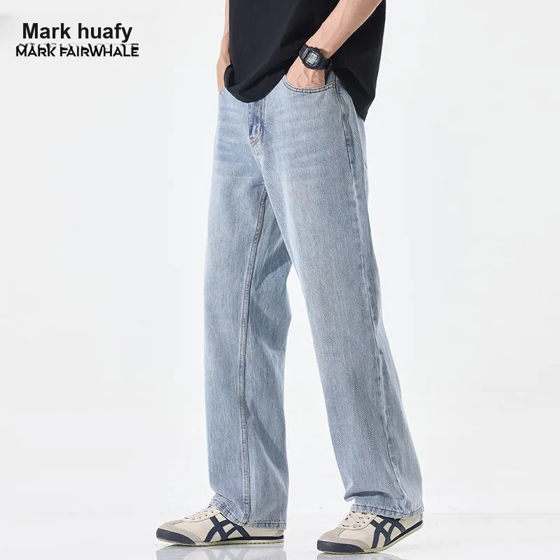 FAIRWHALE Jeans Unisex Light Blue-4