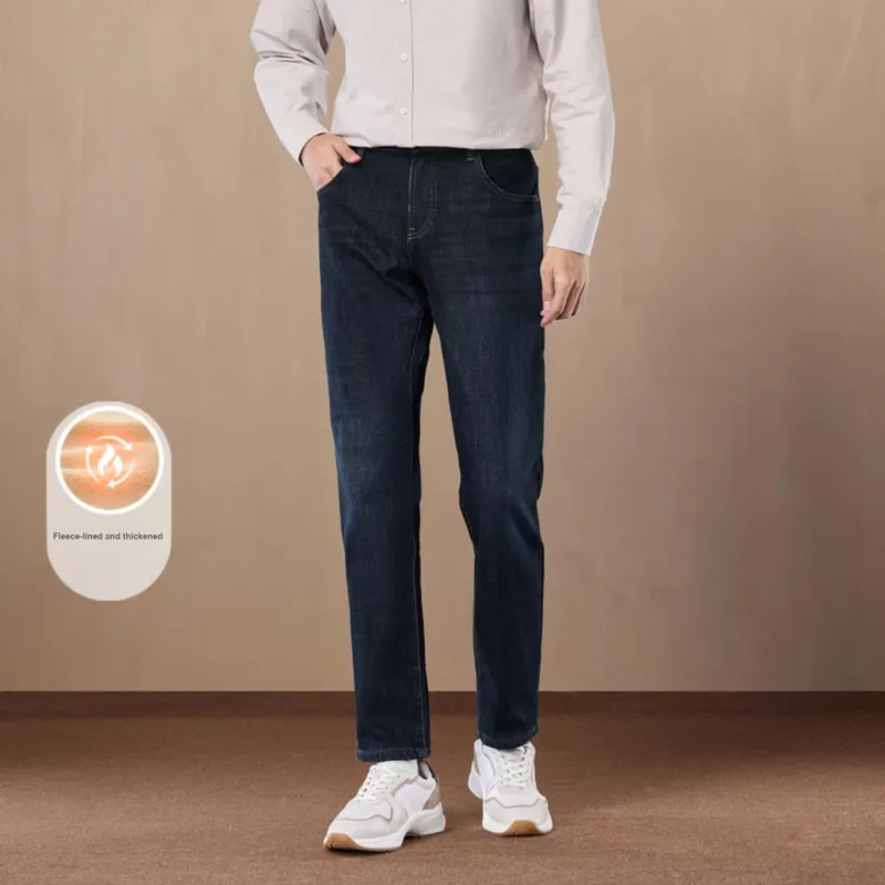 HLA Jeans Men Denim Blue Transition Color Dark 2F-2