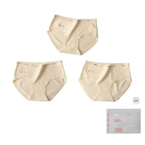 MIIOW Underpants Women's Shopping Bag 3 Pack