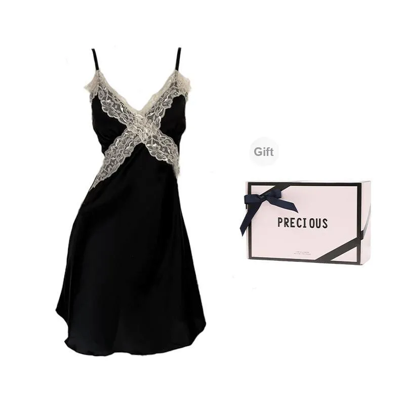 METE WHALE MT Nightgown Women's Gift Box Set-0