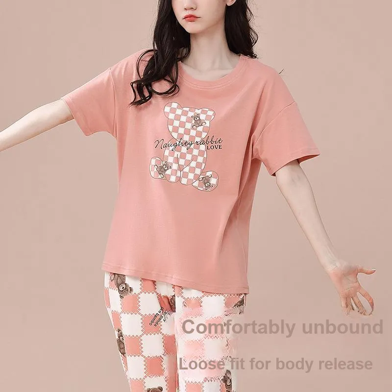 Aidai Pajama Set Women's Orange-3