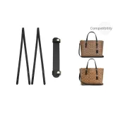 25[Black Gold](Stress Relief) Shoulder Strap Pad+Underarm Shoulder Strap 81cm*2